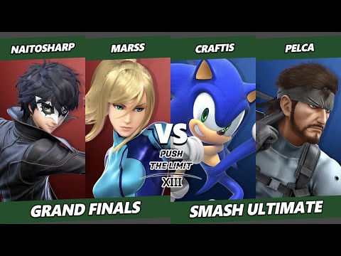 Push the Limit 13 GRAND FINALS - naitosharp & Marss Vs. Craftis & Pelca - SSBU Ultimate Tournament
