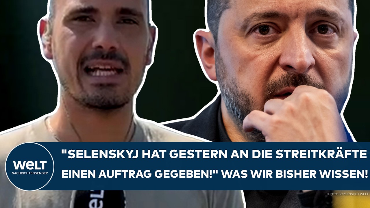 PUTINS KRIEG: "Selenskyj hat gestern an die Streitkräfte einen Auftrag gegeben!" Was wir wissen!