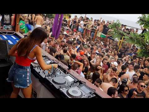 B JONES at Guaba Opening Fiesta 2018 Limassol Cyprus