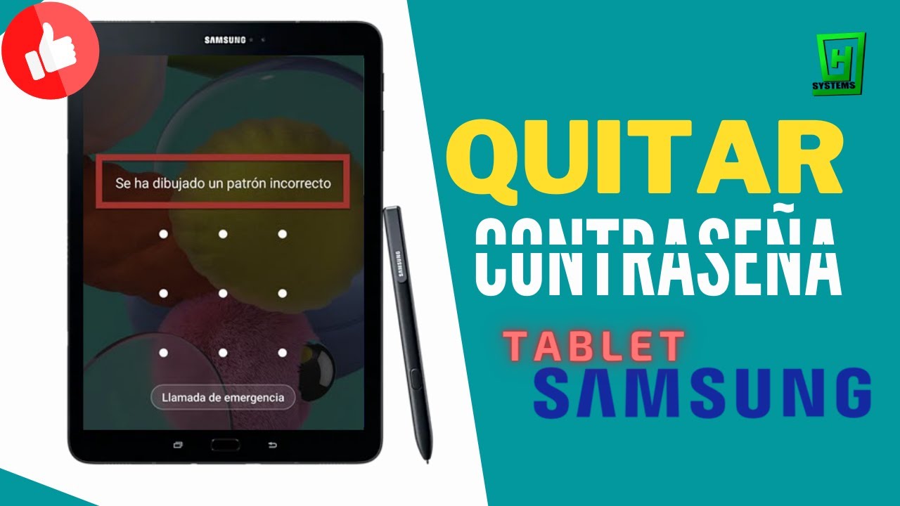 📲Como Quitar CONTRASEÑA o Patrón a Cualquier TABLET Samsung Tab E💥 Hard Reset a Samsung Tab E 😱