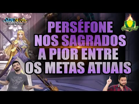 PERSÉFONE nos Duelos Sagrados Chinês, o NOVO META da defesa - Saint Seiya Awakening