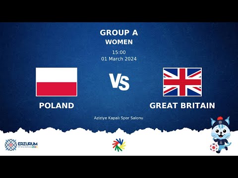 POLAND vs GREAT BRITAIN | Futsal DEAFLYMPICS ERZURUM 2024 | Women Group Stage