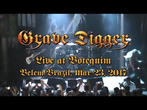 Grave Digger - Full Show (Live at Botequim, Belém/ Pará, Brazil, Mar 23, 2017) HD