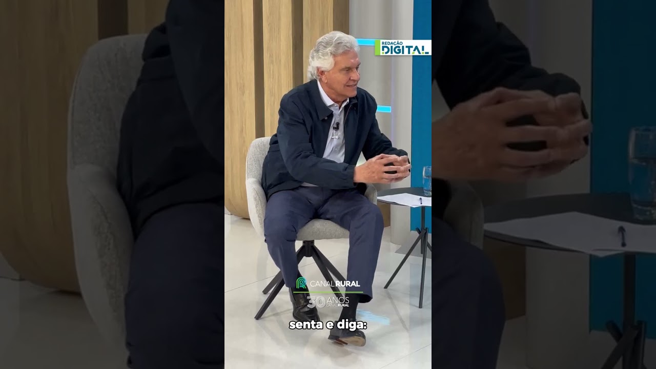 Caiado cobra mais diálogo e menos conflitos no governo