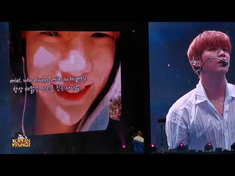 [20191019] KANG DANIEL 강다니엘 MOVED BY VIDEO PROJECT OF PHILIPPINE DANITYS!!! | Color On Me In Manila