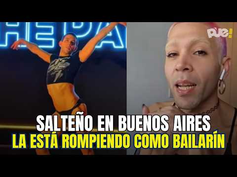 SALTEÑO ES BAILARÍN Y LA ESTÁ ROMPIENDO EN BUENOS AIRES