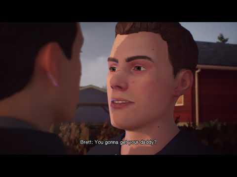 Life Is Strange 2: Episode 1 - Sean Fights Brett, Officer Matthews Shoots Esteban Cutscene (2018)