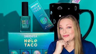 HOLO TACO X DAVID'S TEA COLLAB HAUL #davidstea #holotaco #simplynailogical  #nailpolish