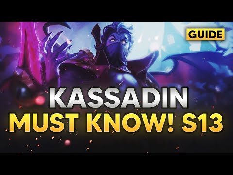 Kassadin Step by Step - MUST KNOW! | WATCH BEFORE SEASON 13 | Kassadin Guide League of Legends