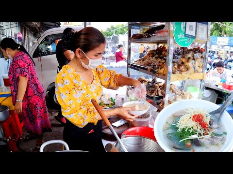 Best Place for Evening Food Around Toul Tom Poung Market Phnom Penh | Cambodian Street Food