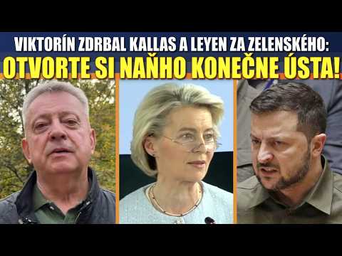 Viktorín: Najväčší škandál na slovách Zelenského je reakcia Leyenovej a Kallasovej