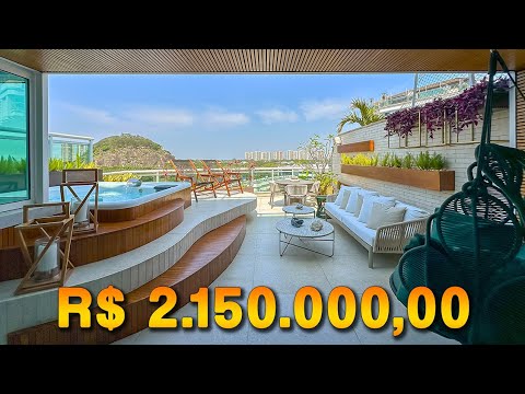HIGH-END DUPLEX PENTHOUSE FOR SALE IN BARRA DA TIJUCA!! | MULLER IMÓVEIS RJ