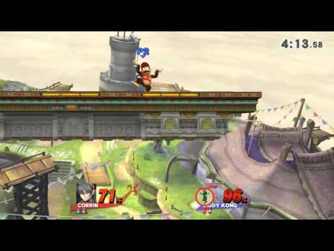 Smash 4 Corrin vs Diddy