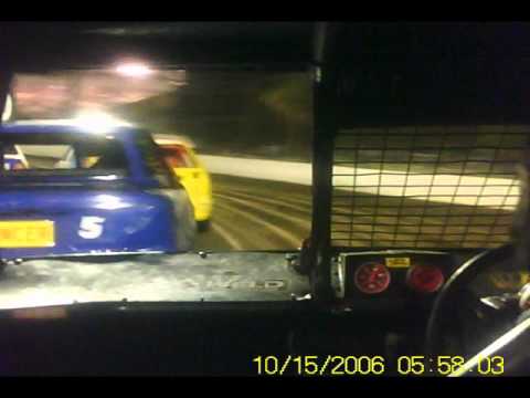 Matthew Layton #81 junior sedan incar crash