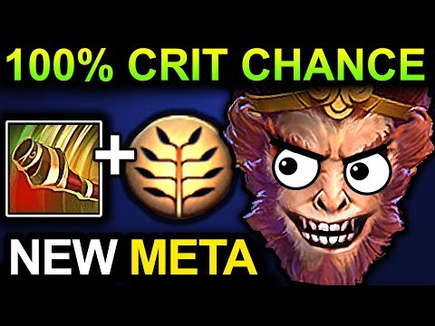 UNLIMITED CRIT MONKEY KING - DOTA 2 PATCH 7.07 NEW META PRO GAMEPLAY