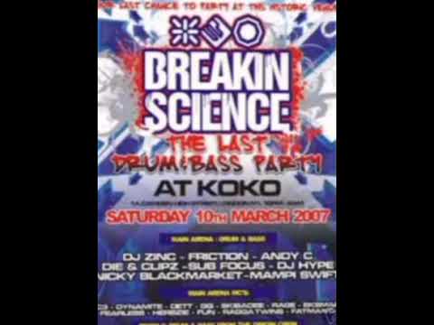 Nicky Blackmarket - Breakin Science - The Last Drum & Bass Party & Koko Club (10.03.2007)