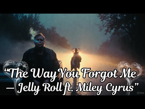 The Way You Forgot Me — Jelly Roll ft. Miley Cyrus(2025 music video) 