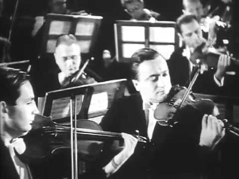 Bruno Walter conducts Weber: Oberon, Ouverture (rare video)
