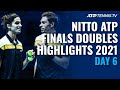 Mahut/Herbert vs Murray/Soares; Ram/Salisbury In Action | Nitto ATP Finals Doubles Highlights Day 6