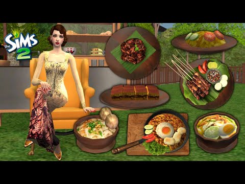 Indonesian Food Festival | Lady Riana Ep.24 | The Sims 2 Series