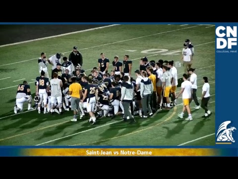 15 Septembre 2018 - 2e demie - Saint-Jean vs Notre-Dame