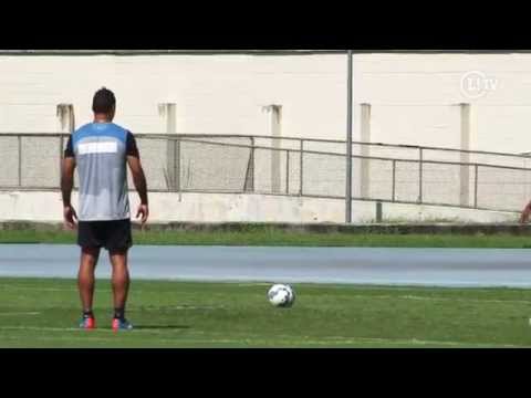 Pronto para jogar, Daniel Carvalho mostra que está afiado