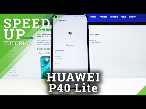 How to Speed Up HUAWEI P40 Lite – Clean Up System