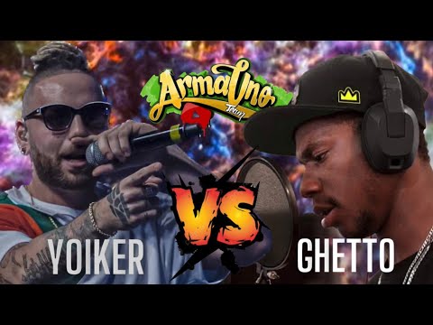 Ghetto living vs Yoiker batalla de rap #ghetto  #yoiker #rebull #rap #freestyle #redbullbatalla