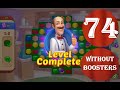 homescapes level 74 15 moves 2022 hd solution of level 74 homescapes no boosters