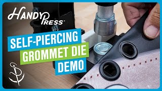 Demo of Self-Piercing Grommet Die Sets