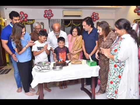 Happy Birthday Super Star Rajinikanth | Rajinikanth Birthday Celebration Cake Cutting Video