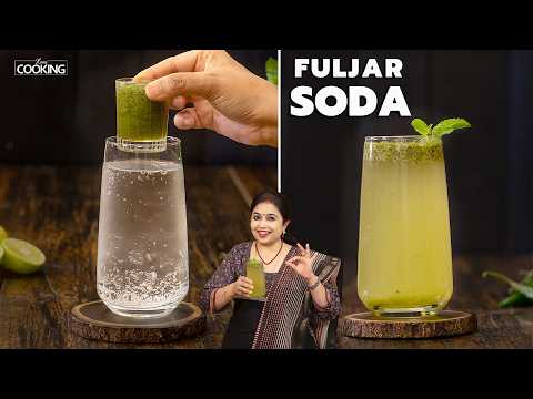 Fuljar Soda Recipe | Kerala Viral Drink Recipe | Spicy Lemon Soda Shot | Kulukki Soda Style