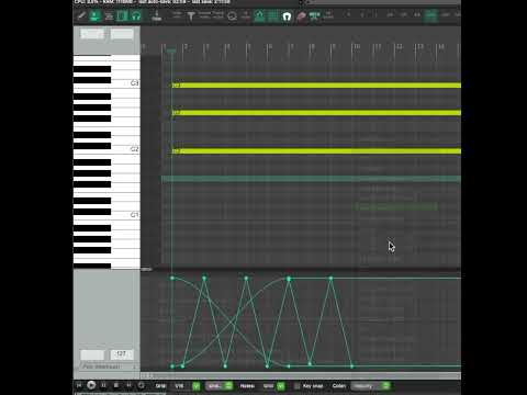 MIDI Editor CC lane presets added REAPER 7.36  #reaperdaw