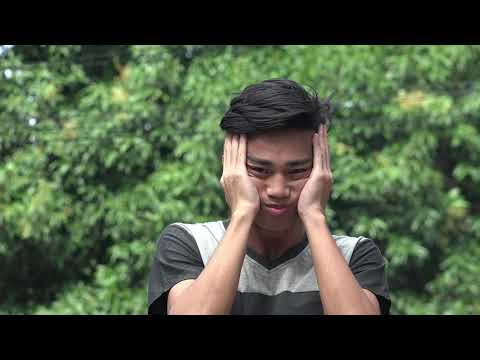 C0173 tired stressed teen asian male