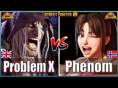 Street Fighter 6 🔥 Problem X (M Bison)  Vs  Phenom (Mai Shiranui) 🔥 Best High Level Gameplay