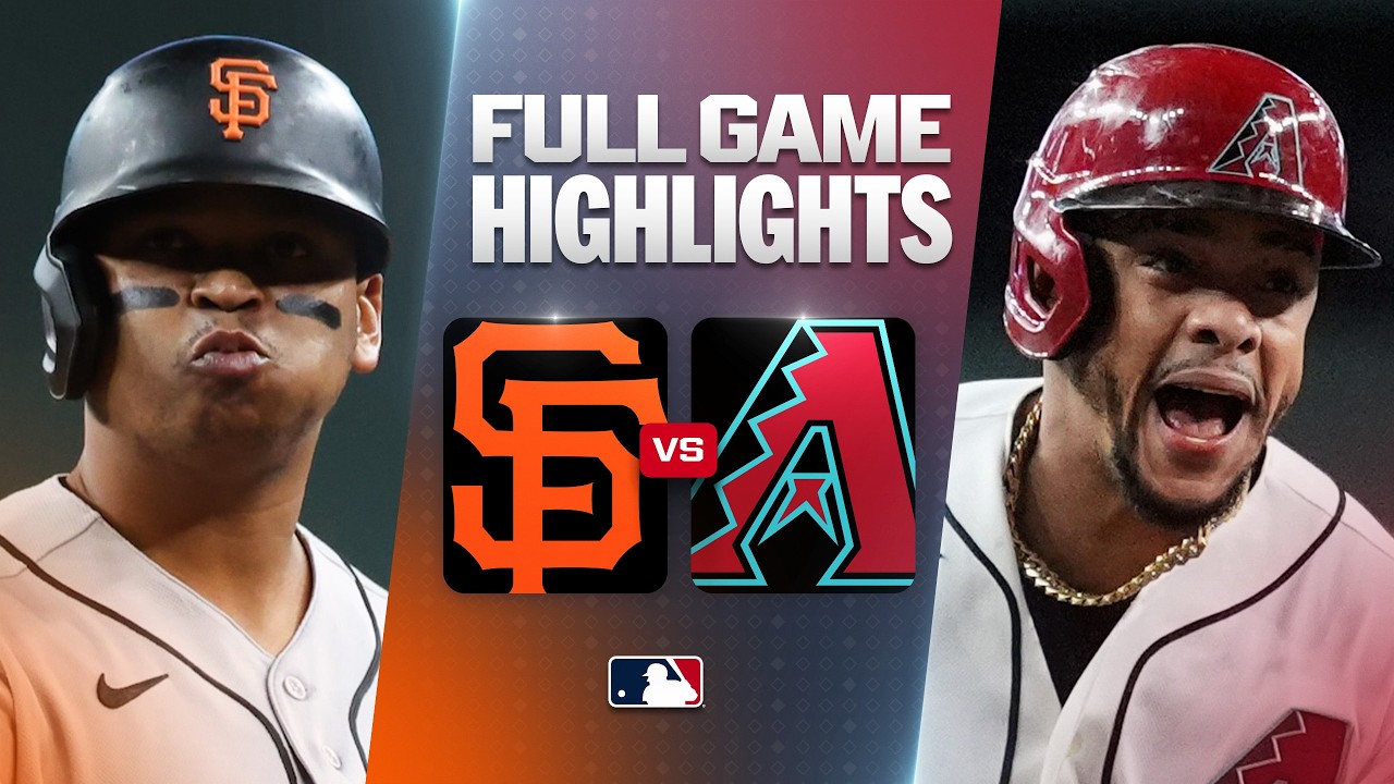 GIANTS vs. D-BACKS: Official Full Game Highlights (June 29) | 2026 MLB Season