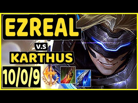 CODY SUN (EZREAL) vs KARTHUS - 10/0/9 KDA BOTTOM ADC CHALLENGER GAMEPLAY - NA