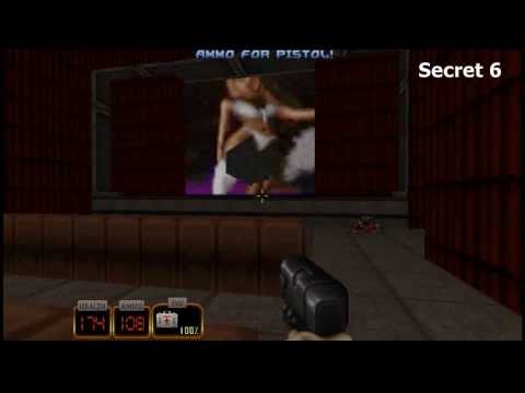 [Secrets] Duke Nukem 3D - Episode 1 Level 1 - Hollywood Holocaust