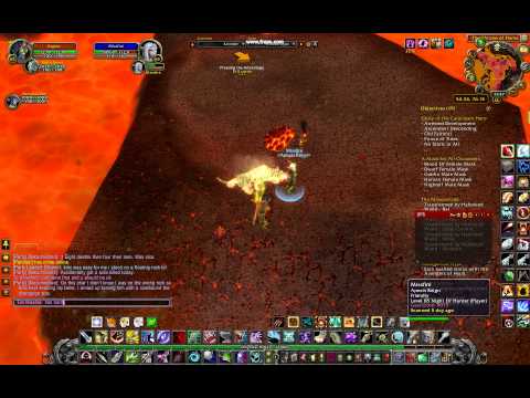 Taming Terrorpene in mount hyjal world of warcraft