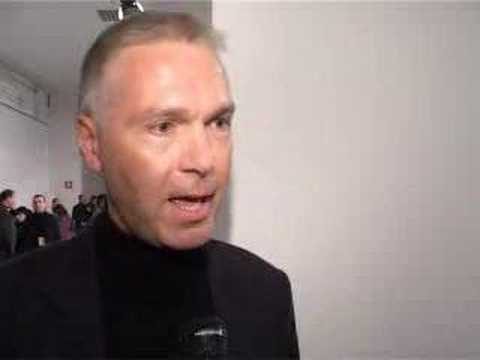 Dirk Bikkemberg Mens FW 2008-09 Interview