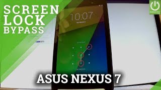 How to Hard Reset ASUS Nexus 7 - Bypass Pattern / Resetore Settings