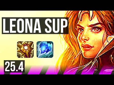 LEONA & Kai'Sa vs ALISTAR & Xerath (SUP) | KR Grandmaster | 25.4