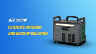 EPEVER ATZ 3600W Portable Power Station: In-Depth Usage & Advanced Features