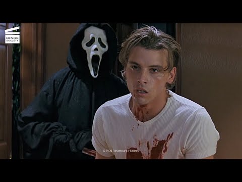 Scream: Billy is stabbed (HD CLIP)