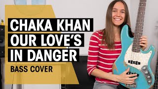 Chaka Khan - Our Love&#39;s in Danger | Bass Cover | Julia Hofer | Thomann