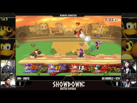 Showdown Doubles  WINNERS QUARTERS - Dan + Zinoto vs Joe Barrels + Seth