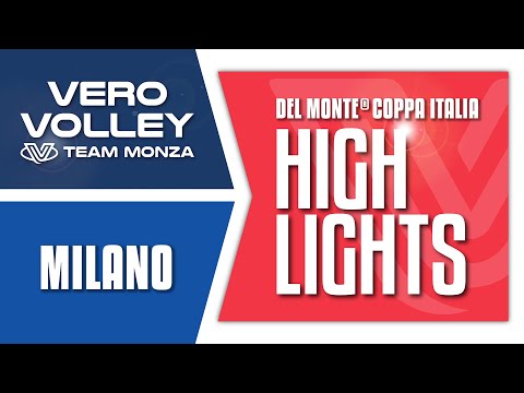 Highlights Allianz Milano vs Vero Volley Monza ottavi Coppa Italia