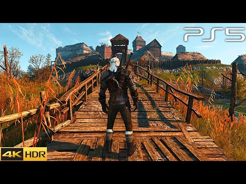 The Witcher 3 Next Gen Update Gameplay (PS5 HDR) [4K 60FPS]