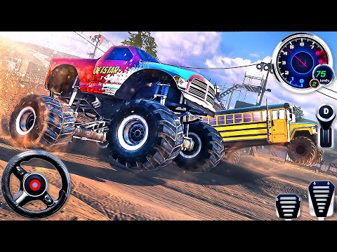 Racing Xtreme 2: Monster Truck - Trials Offroad Extreme Hill Climb Jeep Driver - Android GamePlay