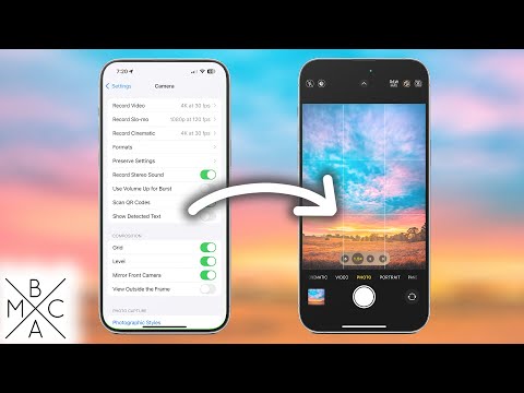 The BEST iPhone CAMERA SETTINGS for Photos!